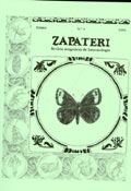 Imagen de portada de la revista Zapateri