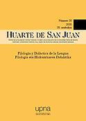 Imagen de portada de la revista Huarte de San Juan . Filología y Didáctica de la Lengua