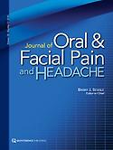 Imagen de portada de la revista Journal of Oral & Facial Pain and Headache