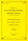 Imagen de portada de la revista Memorias de la Real Sociedad Española de Historia Natural
