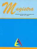 Imagen de portada de la revista Magistra