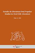 Imagen de portada de la revista Estudis de Literatura Oral Popular = Studies in Oral Folk Literature