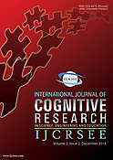 Imagen de portada de la revista International Journal of Cognitive Research in Science, Engineering and Education