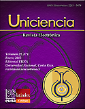 Imagen de portada de la revista Uniciencia