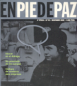 Imagen de portada de la revista En pie de paz