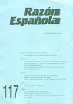 Imagen de portada de la revista Razón española