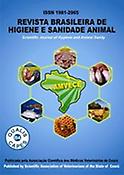 Imagen de portada de la revista Revista Brasileira de Higiene e Sanidade Animal