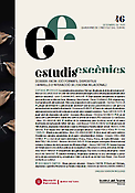 Imagen de portada de la revista Estudis escènics