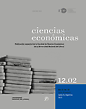 Imagen de portada de la revista Ciencias Económicas