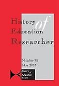 Imagen de portada de la revista History of education researcher