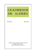 Imagen de portada de la revista Cuadernos de ALDEEU