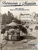 Imagen de portada de la revista Patrimônio e Memória