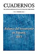 Imagen de portada de la revista Cuadernos del Centro Memorial de las Víctimas del Terrorismo