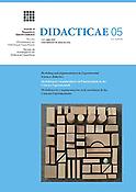 Imagen de portada de la revista Didacticae. Journal of Research in Specific Didactics