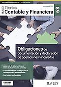 Imagen de portada de la revista Técnica contable y financiera