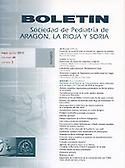 Imagen de portada de la revista Boletín de la Sociedad de Pediatría de Aragón, La Rioja y Soria