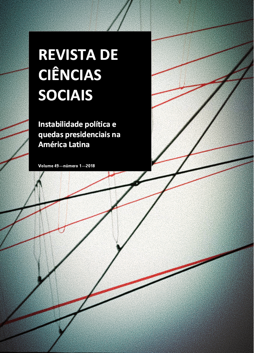 Imagen de portada de la revista Revista de Ciências Sociais