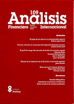 Imagen de portada de la revista Análisis financiero internacional