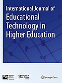 Imagen de portada de la revista International Journal of Educational Technology in Higher Education