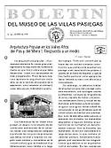 Imagen de portada de la revista Boletín del Museo de las Villas Pasiegas