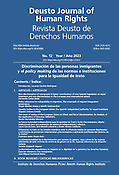 Imagen de portada de la revista Deusto journal of human rights = Revista Deusto de derechos humanos