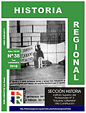 Imagen de portada de la revista Historia Regional