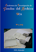 Imagen de portada de la revista Cuadernos de Investigación de Fondos del Archivo UCA