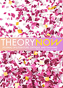 Imagen de portada de la revista Theory Now. Journal of Literature, Critique, and Thought