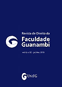 Imagen de portada de la revista Revista de Direito da Faculdade Guanambi