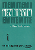 Imagen de portada de la revista Item