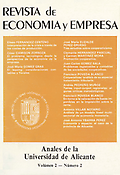 Imagen de portada de la revista Revista de Economía y Empresa