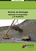 Imagen de portada de la revista Revista de Geología Aplicada a la Ingeniería y al Ambiente
