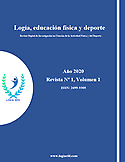 Imagen de portada de la revista Logía, educación física y deporte
