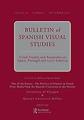 Imagen de portada de la revista Bulletin of Spanish Visual Studies