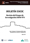 Imagen de portada de la revista Boletín ENCIC