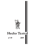 Imagen de portada de la revista Hecho Teatral