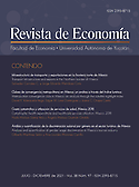 Imagen de portada de la revista Revista de economía
