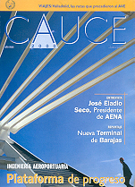 Imagen de portada de la revista Cauce 2000