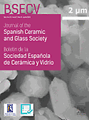 Imagen de portada de la revista Boletín de la Sociedad Española de Cerámica y Vidrio