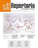 Imagen de portada de la revista Revista Repertorio de Medicina y Cirugía