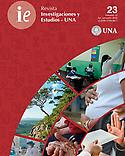 Imagen de portada de la revista Investigaciones y Estudios-UNA