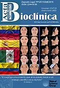 Imagen de portada de la revista Acta Bioclínica