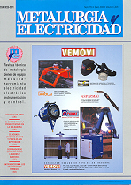 Imagen de portada de la revista Metalurgia y electricidad