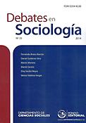 Imagen de portada de la revista Debates en Sociología