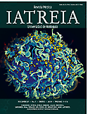 Imagen de portada de la revista Revista médica Iatreia
