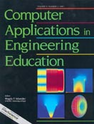 Imagen de portada de la revista Computer applications in engineering education