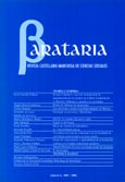 Imagen de portada de la revista Barataria