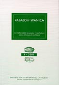 Imagen de portada de la revista Palaeohispánica