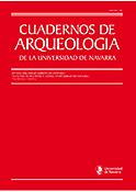 Imagen de portada de la revista Cuadernos de arqueología de la Universidad de Navarra