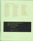 Imagen de portada de la revista Annual review of psychology